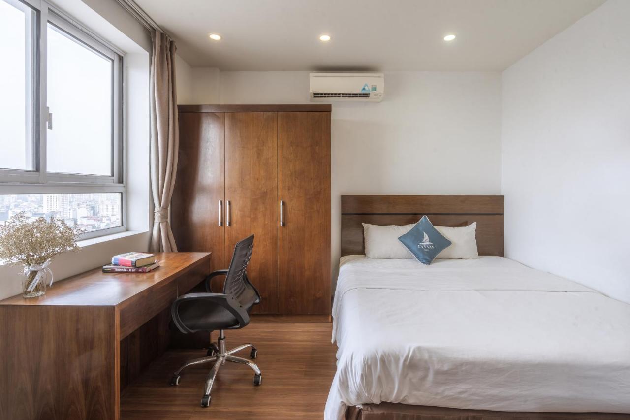 Canvas Cau Giay Apartments Hanoi Kültér fotó